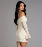 Romantic Lace Mini Dress