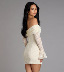 Romantic Lace Mini Dress