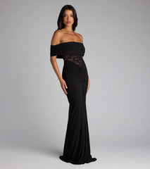 Lily Off-The-Shoulder Mermaid Formal Dress