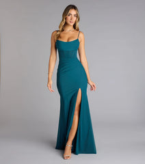 Marabella Mesh Corset Mermaid Formal Dress