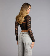 Exquisite Edge Lace Bolero