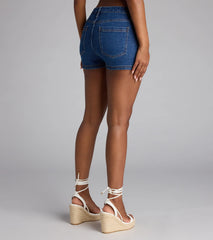 Mini Mood-Activated Denim Skort