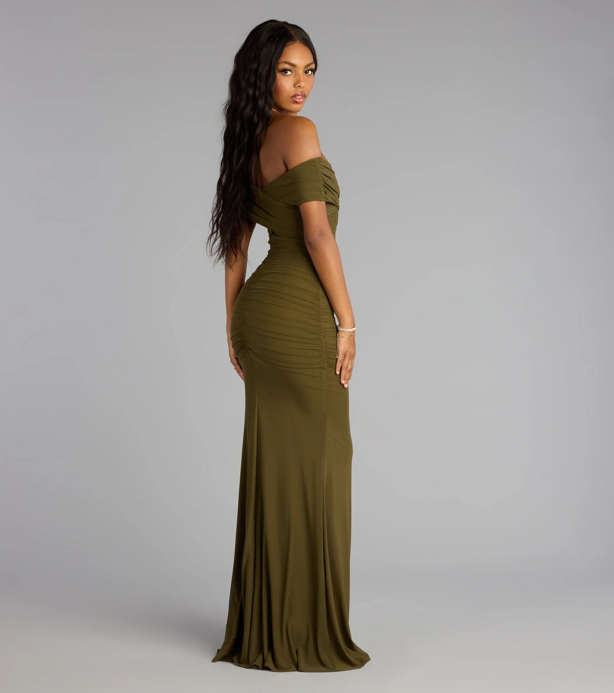 Off The Shoulder Mermaid Formal Dress