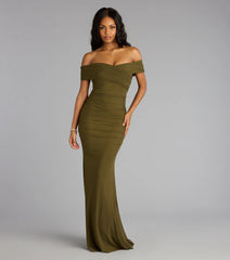 Off The Shoulder Mermaid Formal Dress