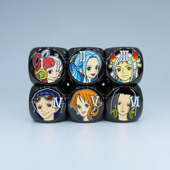 Pirate Ladies Metal Dice [Limited Quantities in Stock]