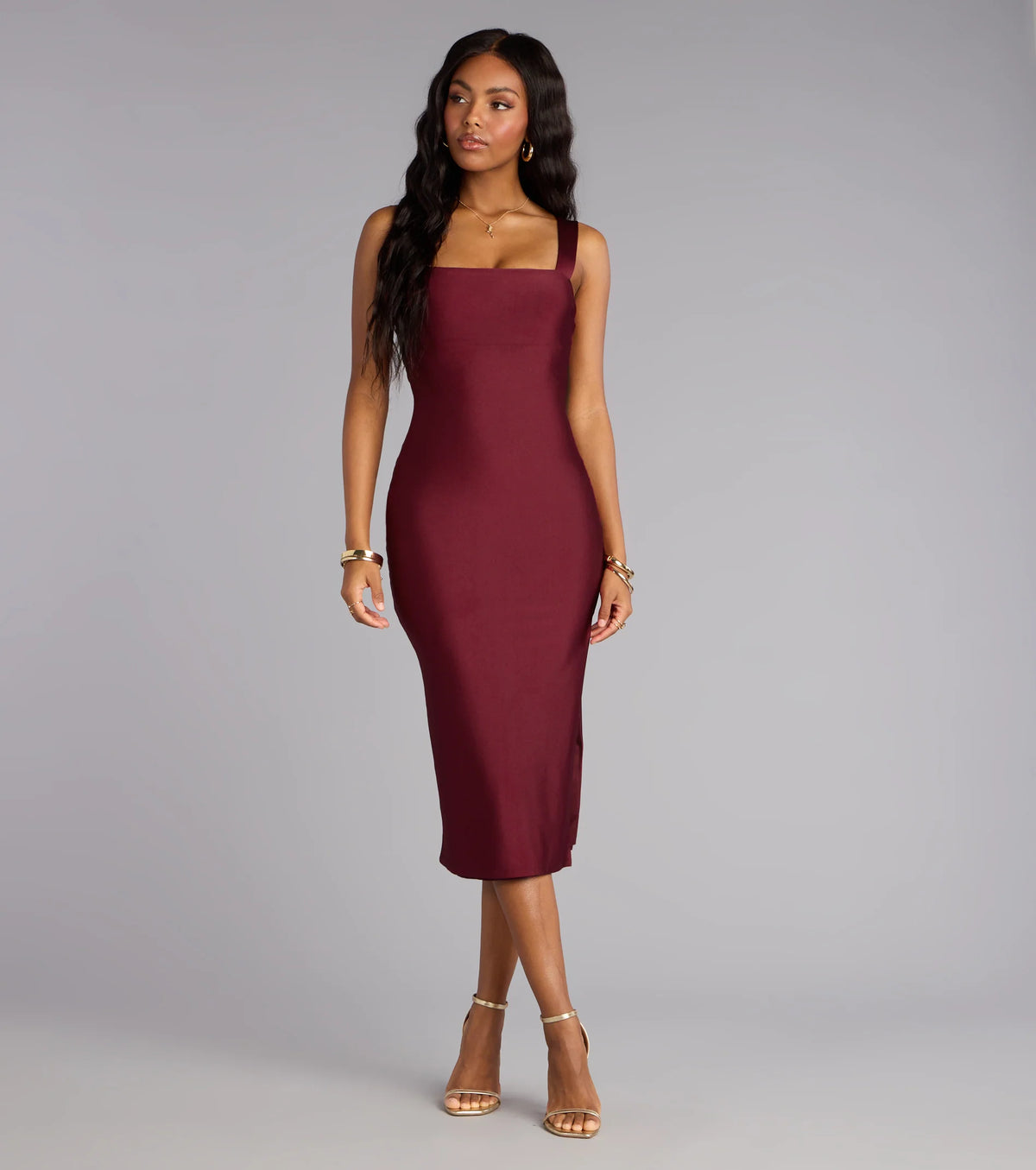 Allure Defined Midi Dress