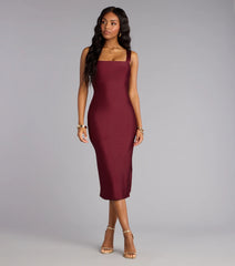 Allure Defined Midi Dress