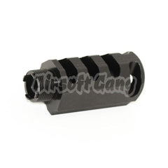 BELL 60mm/48mm Front Kit Compensator For Tokyo Marui / Bell 1911 GBB Pistol Airsoft Black