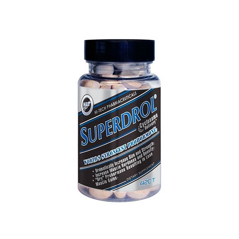 Hi-Tech Pharma - Superdrol 42 caps - getboost3d