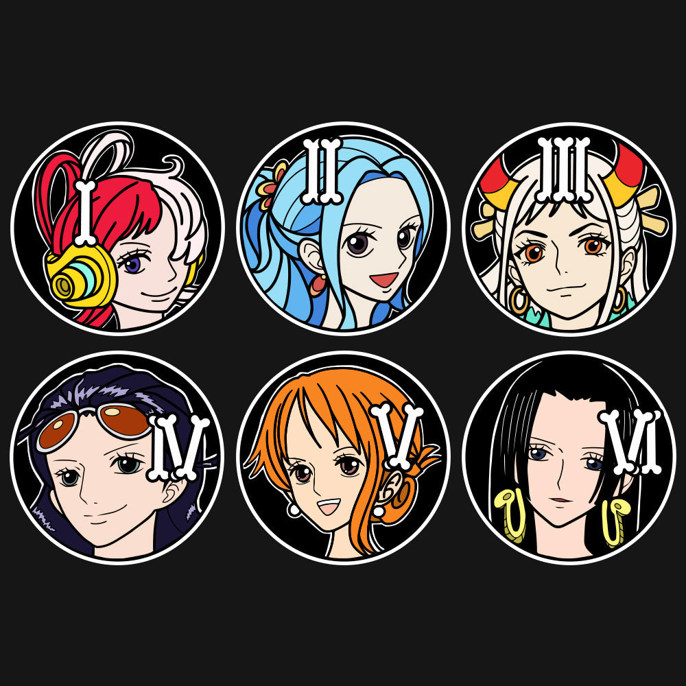 Pirate Ladies Metal Dice [Limited Quantities in Stock]